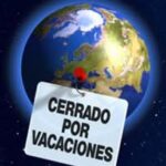 cerrado por vacaciones