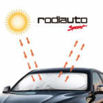 uso del parasol de coche