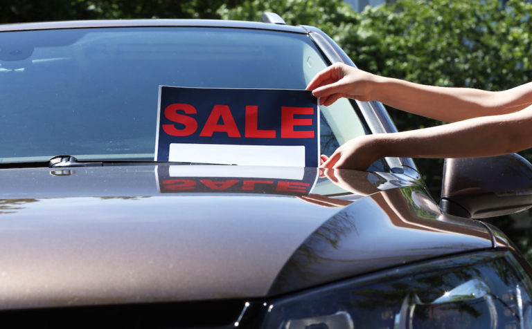 Coche en venta.